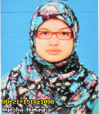 Portrait of Ayesha Humayra