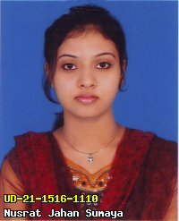 Portrait of Nusrat Jahan Sumaya