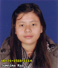 Portrait of Sumnima Rai