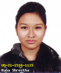 Portrait of Runa Shrestha
