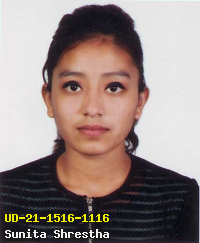 Portrait of Sunita Shrestha