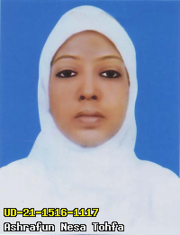 Portrait of Ashrafun Nesa Tohfa