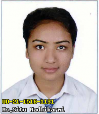 Portrait of Ms.Situ Madhikarmi