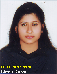 Portrait of Mimeya Sarder