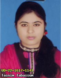 Portrait of Tasnim Tabassum