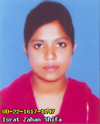 Portrait of Israt Zahan Shifa