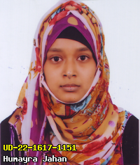 Portrait of Humayra Jahan
