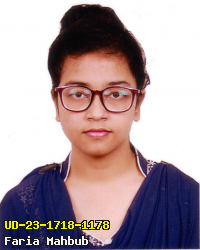 Portrait of Faria Mahbub