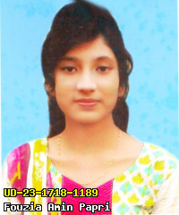 Portrait of Fouzia Amin Papri