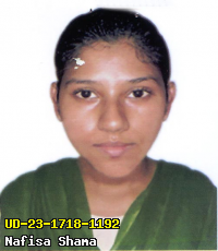 Portrait of Nafisa Shama