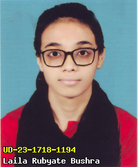 Portrait of Laila Rubyate Bushra