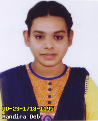 Portrait of Mandira Deb