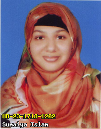 Portrait of Sumaiya Islam