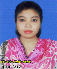 Portrait of Panna Azad