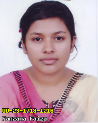 Portrait of Farzana Faiza