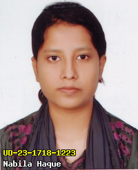 Portrait of Nabila Haque