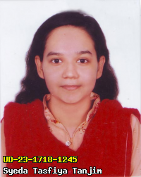Portrait of Syeda Tasfiya Tanjim