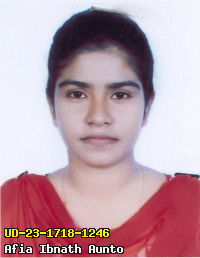 Portrait of Afia Ibnath Aunto
