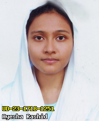 Portrait of Ayasha Rashid