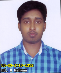 Portrait of Md. A Rahman