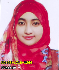 Portrait of Sumaiya -