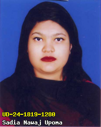 Portrait of Sadia Nawaj Upoma