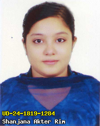Portrait of Shanjana Akter Rim
