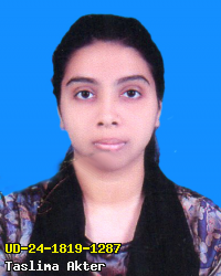 Portrait of Taslima Akter