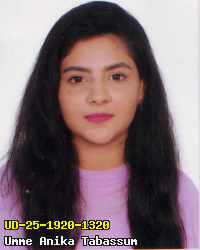 Portrait of Umme Anika Tabassum