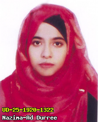 Portrait of Nazima-Ad Durree