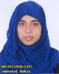 Portrait of Jannatul Bakia