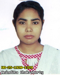 Portrait of Anindita Chakroborty