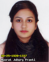 Portrait of Nusrat Juhury Pranti