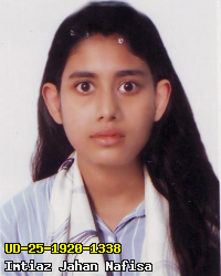 Portrait of Imtiaz Jahan Nafisa