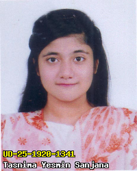Portrait of Tasnima Yesmin Sanjana