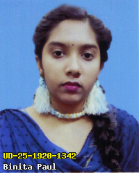 Portrait of Binita Paul