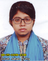 Portrait of Israt Jahan Prity
