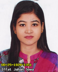 Portrait of Iffat Jahan Sowa