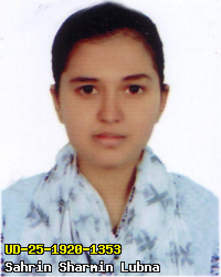 Portrait of Sahrin Sharmin Lubna