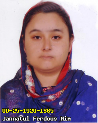 Portrait of Jannatul Ferdous Mim
