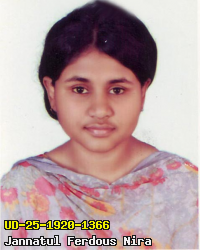 Portrait of Jannatul Ferdous Nira